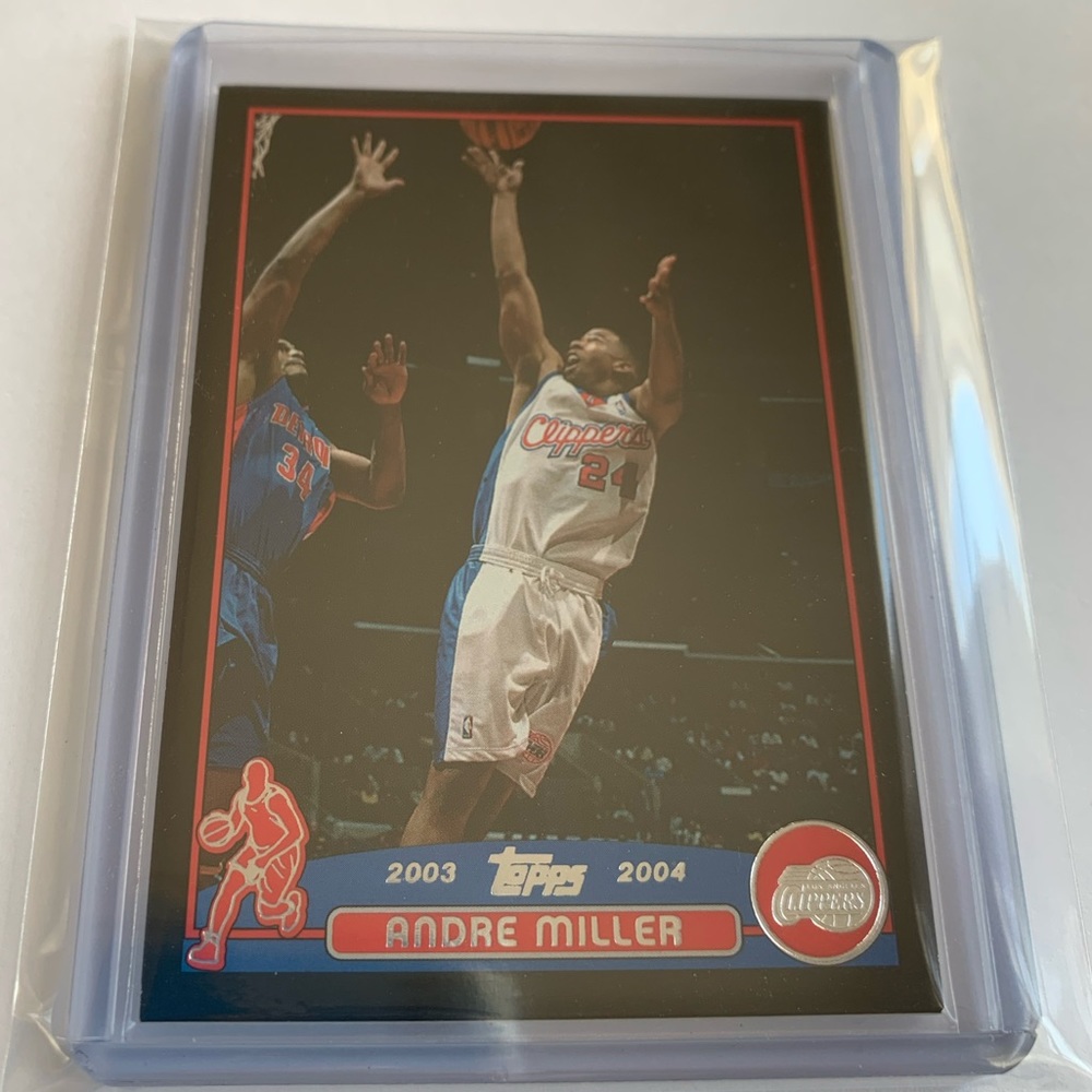 Andre Miller β03 Topps Card 035/500